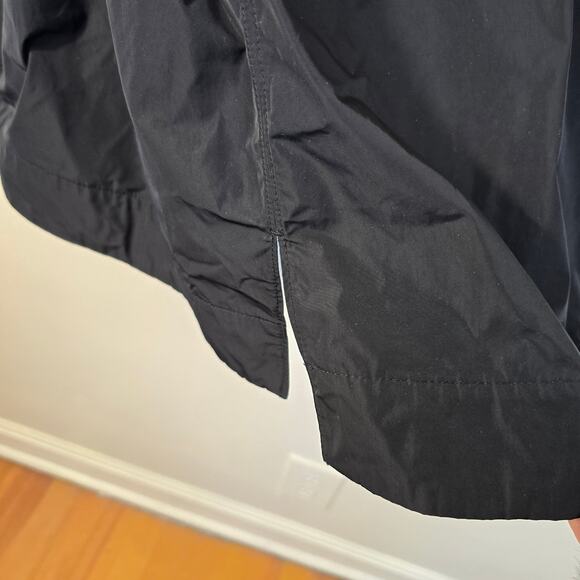 Athleta Triumph Hybrid Sweatshirt Women’s L Black Crewneck Cinch Waist Athletic - Picture 8 of 11